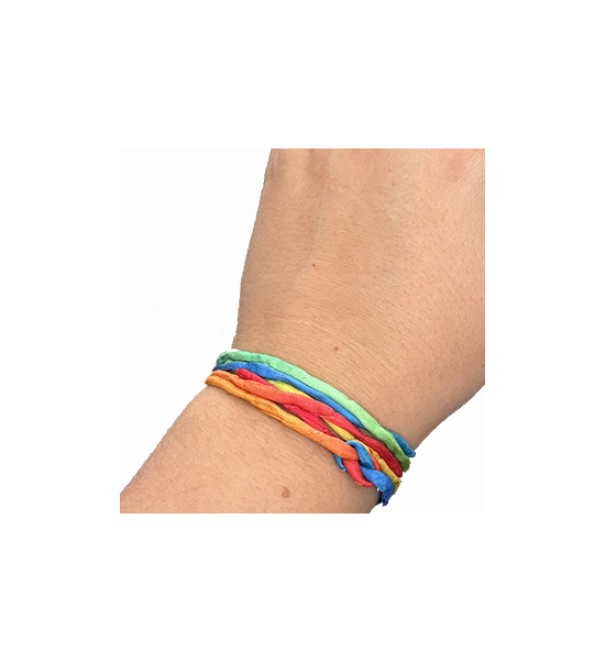 Pack of 10 rainbow cords